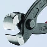 Pince pour collier de serrage à oreille, pression frontale, longueur 220 mm, KNIPEX