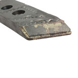 Pointe avec plaquette carbure et rechargement pour charrue Gregoire & besson, 75x25 mm, 173341 - 173331, gauche, pièce interchangeable