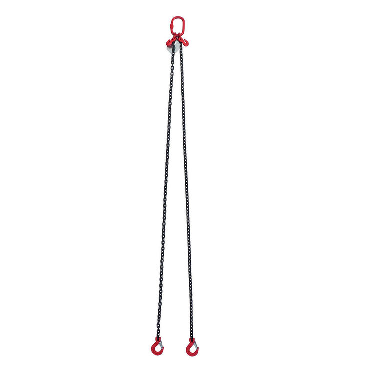 Elingue chaîne avec crochet à linguet et raccourcisseur, Ø10 mm, 2 mètres, 4,25x3,15T
