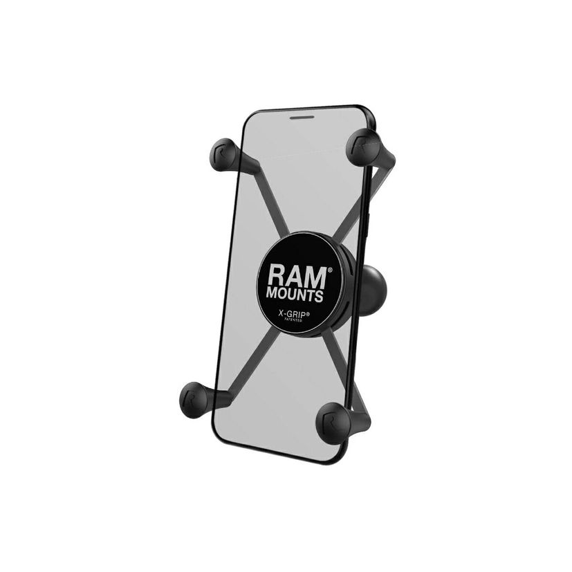 Support pour smartphone X-GRIP seul, boule C, grande taille téléphone > 5", RAM