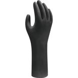 Boîte de 50 gants jetables L (9) - Nitrile - biodégradable, sans plastifiant, sans poudre, sans silicone, noir