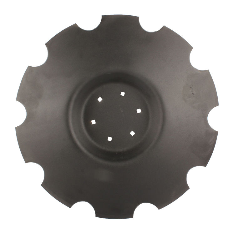 Disque crénelé 660x6 mm, 6 trous, pour déchaumeur à disques UNIA Mars TX, 243127-0050, pièce interchangeable