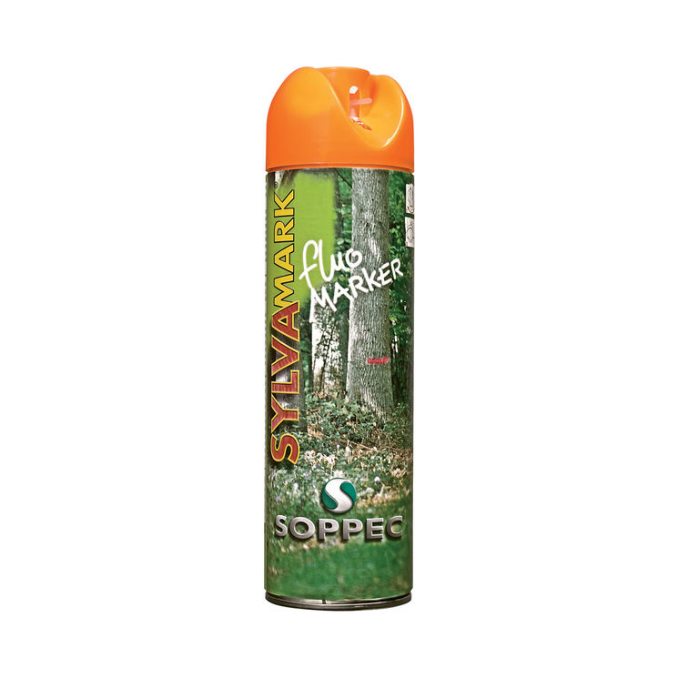 Aérosol traceur forestier, orange fluo, 500 ml