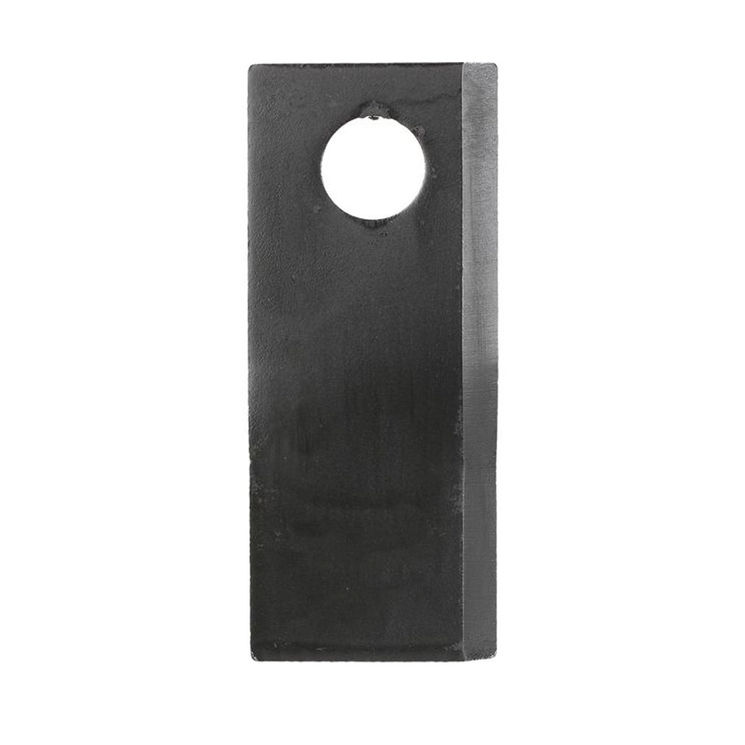 Couteau de faucheuse vrillé gauche 112x48x4 mm, trou 19mm, pour KRONE, 001398883, pièce interchangeable