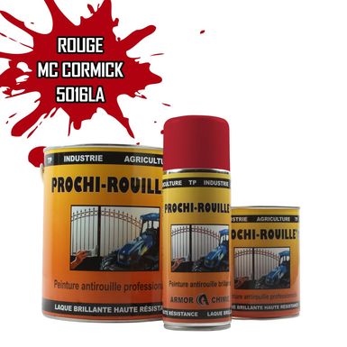 McCormick Tracteur Peinture Rouge Haute Endurance Émail Peinture 400 ml aérosol 