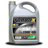 Lubrifiant minéral pour moteurs essence et diesel TURBO X, en bidon de 5L