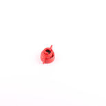 Écrou 1/4 baionnette standard rouge, méplat de 8 à 12mm