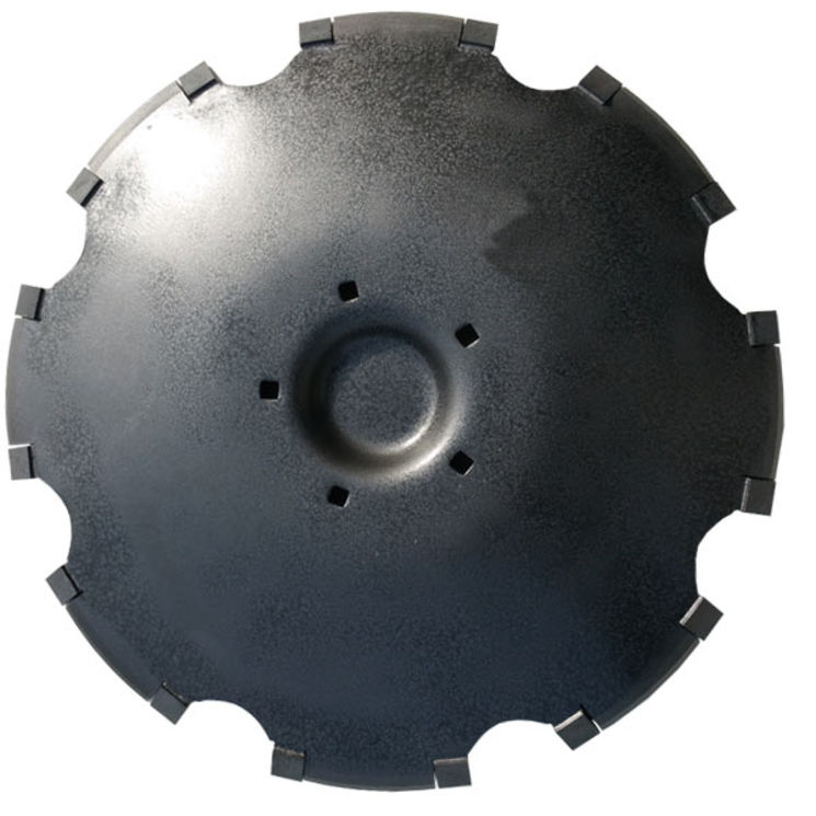 Disque avec plaquette carbure crénelé 620x6 mm, 3490467, 5 trous, pour Lemken, pièce interchangeable