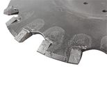 Disque avec plaquettes carbure crénelé 560x6 mm, 4 trous, pour METAL-FACH Bizon, pièce interchangeable