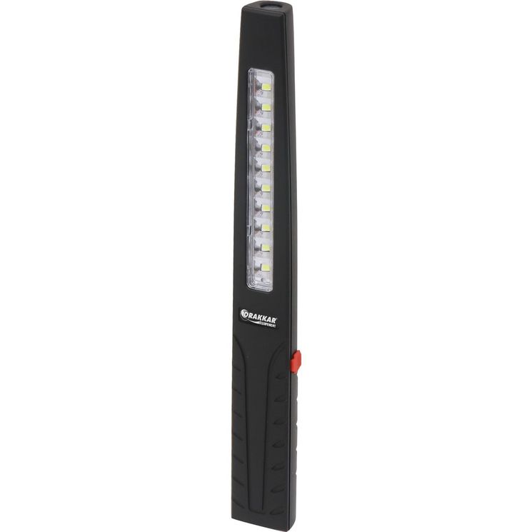 Baladeuse d´inspection rechargeable 10 + 1 LED, magnétique, lumens 200Lm à 400Lm (10LED) - 80Lm(1LED), DRAKKAR