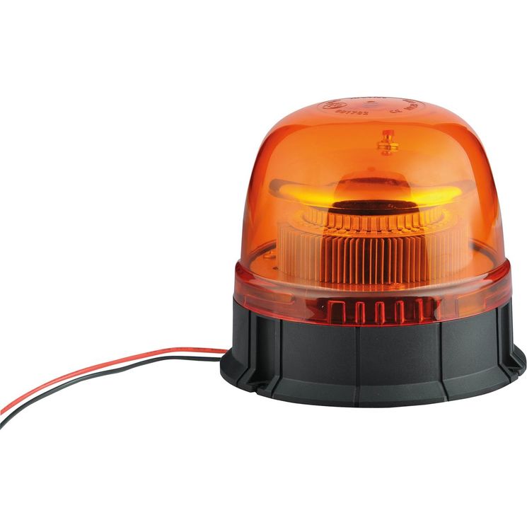 Gyrophare LED double flash 12/24V, à plat, homologué R65-R10