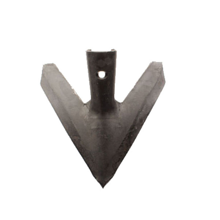 Soc triangle type BOURGAULT, 200-PWV-1108, RF23558, pour déchaumeur à dent UNIVERSEL, largeur 280 mm, pièce origine