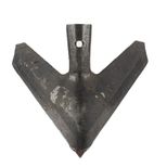 Soc triangle type BOURGAULT, 200-PWV-1308, pour déchaumeur à dent UNIVERSEL, largeur 330 mm, pièce origine