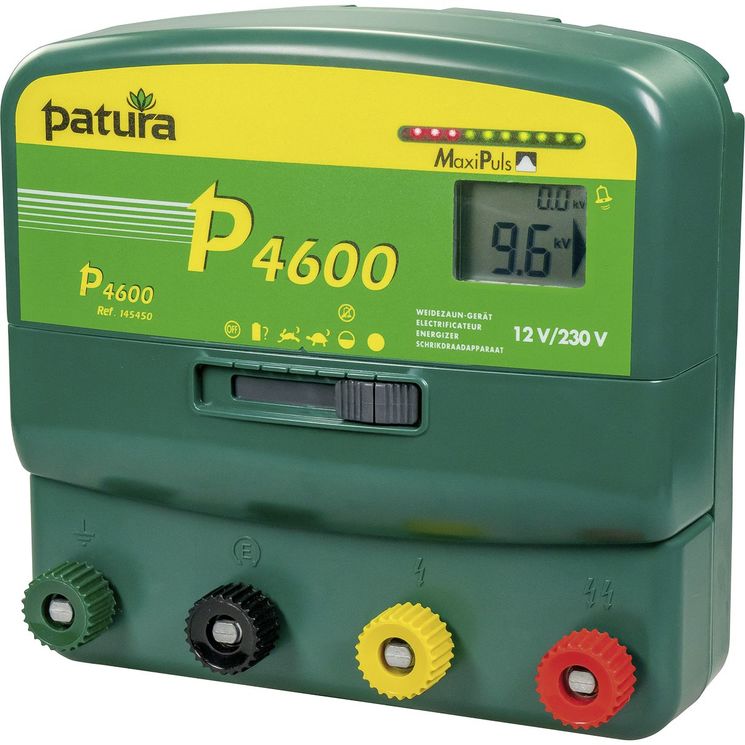 Électrificateur multifonctions P4600, 230V / 12 V, avec technologie MaxiPuls, PATURA