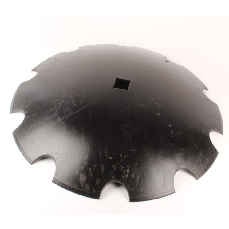 Disque crénelé 660x6 mm, carré de 41 mm, 851000998 - 117109, pour Grégoire & Besson Discopack, interchangeable