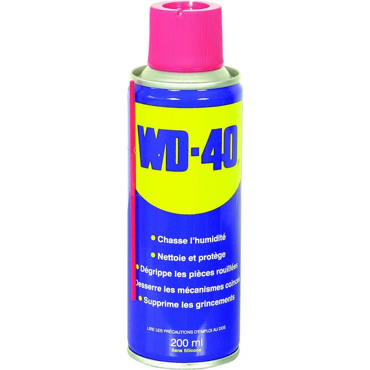Dégrippant aérosol 200 ml, WD-40