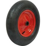 Roue gonflable corps tôle et pneu standard, charge maxi 250 kg, diamètre 400x100 mm