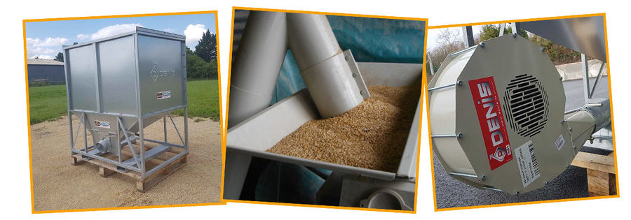 Nos matériels pour le stockage du grain