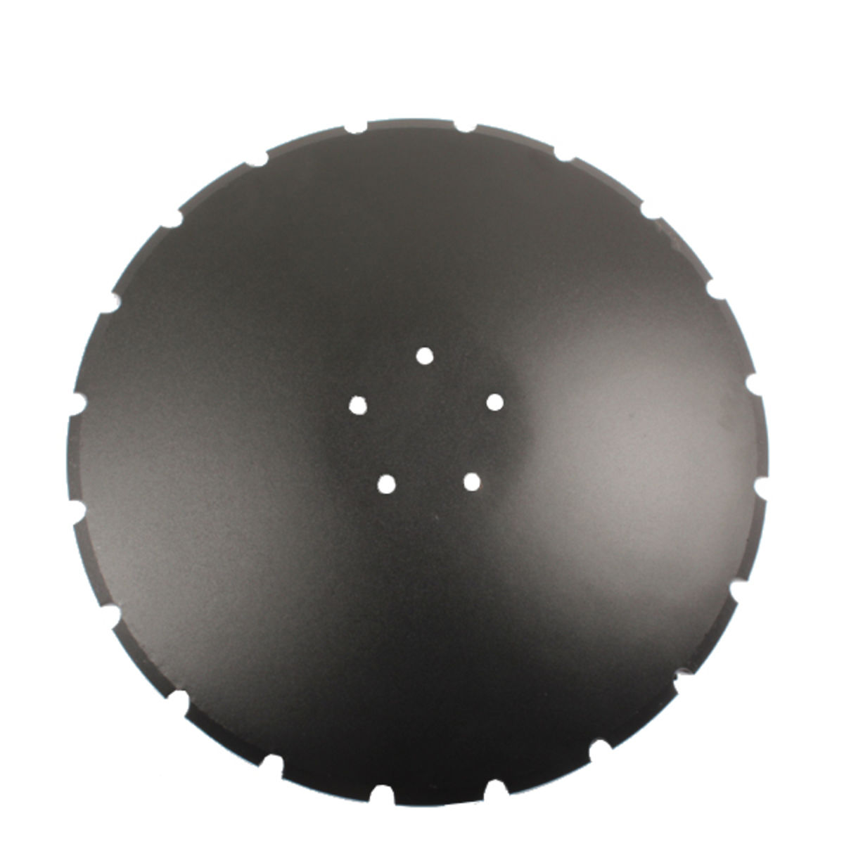 Disque crénelé 565x5 mm, 5 trous, pour déchaumeur à disques KVERNELAND Qualidisc, RF2931797, pièce interchangeable