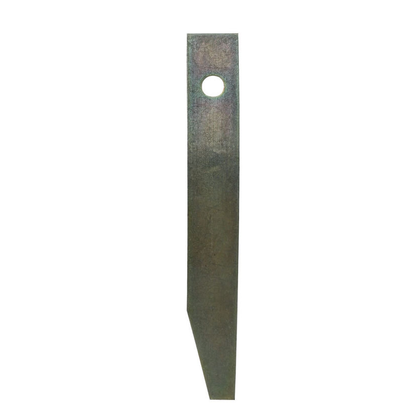 Couteau de faucheuse droit, 215x30x5 mm, trou 12,5 mm, KVERNELAND TAARUP, KT39113900, pièce origine