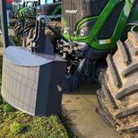 Masse tracteur monobloc acier, 600 Kg, catégorie 1 et 2, mécano-soudée, couleur vert JOHN DEERE