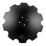 Disque crénelé 610x5 mm, 4 trous, R18120080 pour UFO Maschio, pièce interchangeable