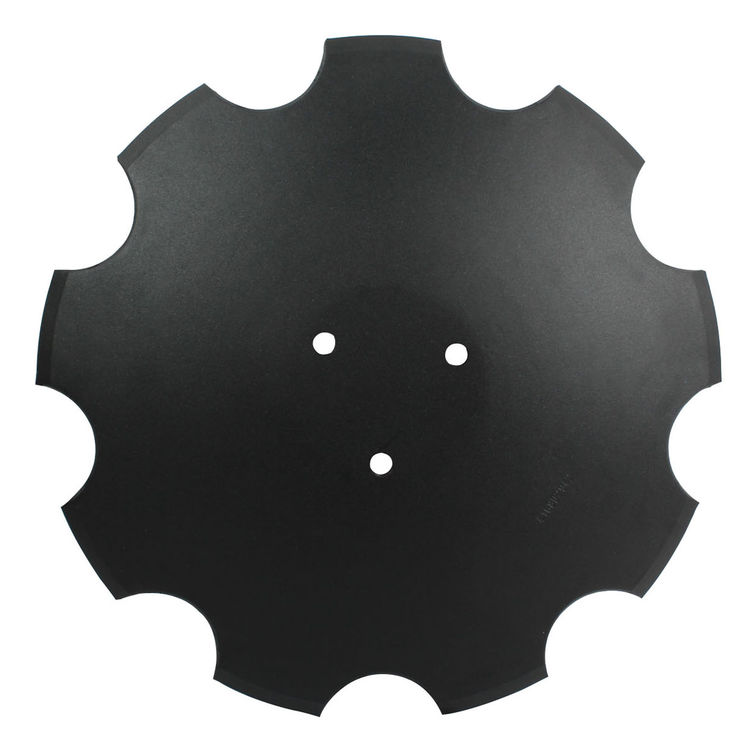 Disque crénelé 460x6 mm, 3 trous, pour déchaumeur à disques HORSCH, 23246106, pièce interchangeable