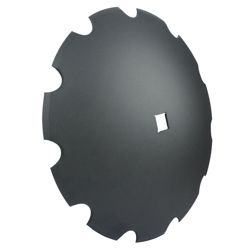 Disque crénelé 610x6 mm, carré de 41 mm, pour cover crop, pièce interchangeable