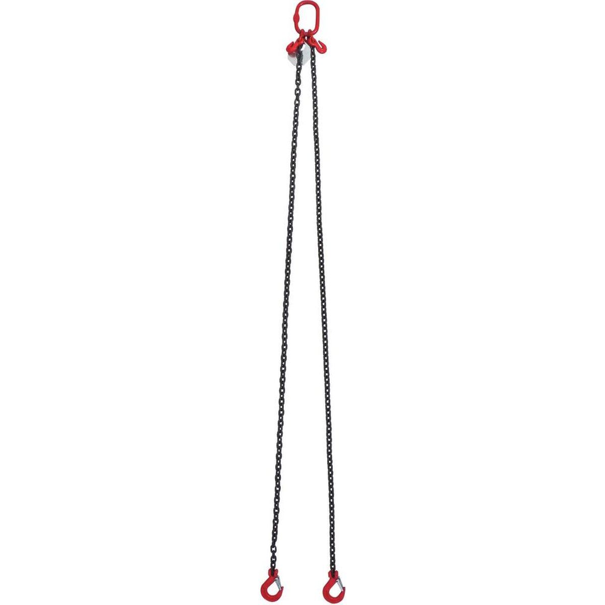 Elingue chaîne avec crochet à linguet et raccourcisseur, Ø8 mm, 2 mètres, 2,8x2T