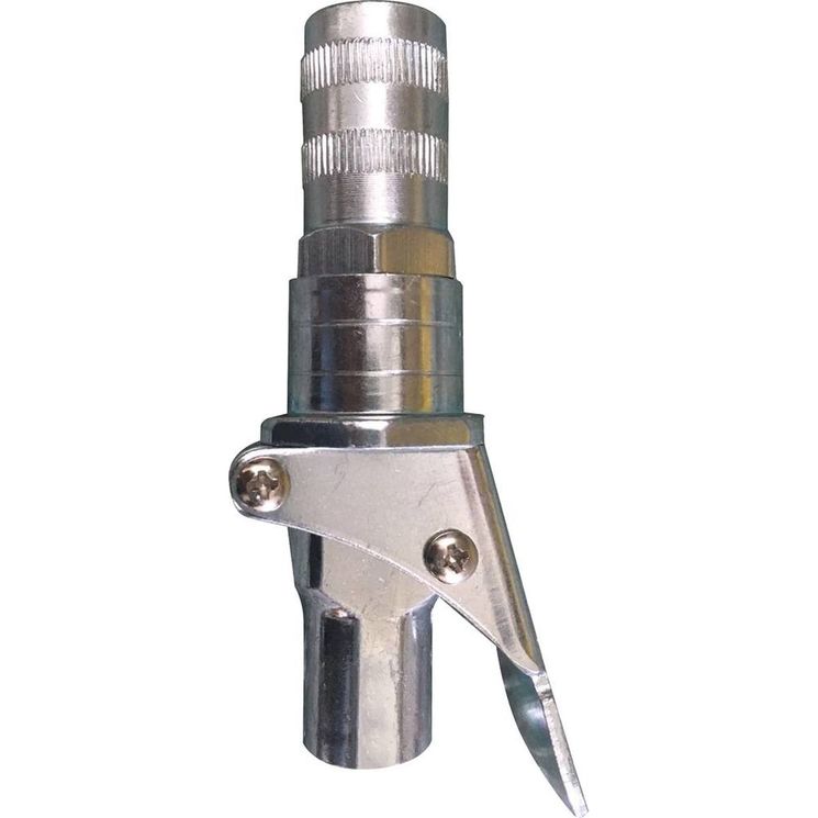 Agrafe hydraulique compacte pour graisseur, connexion rapide, taraudage M10x100, filetage 1/8" NPT (F)