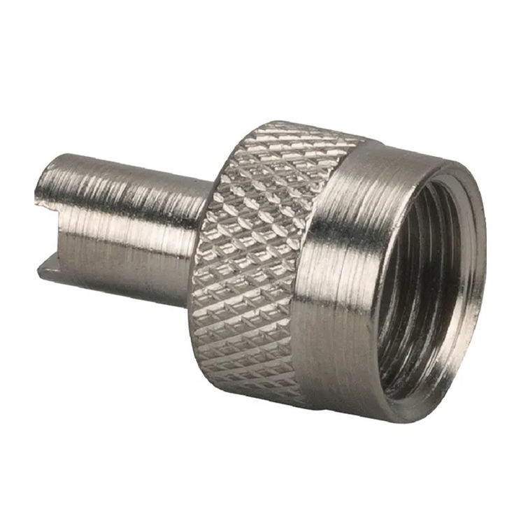 Bouchon métallique de valve pour les engins de terrassement, Tip Top
