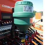 Distributeur anti-limaces T5, cuve 70 litres, boitier standard, largeur de travail 3 à 12 mètres, DELIMBE