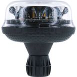 Gyrophare LED PEGASUS sur tige flexible, avec modes de flash rotatif, flash, double flash multifonctions, cabochon trasparent, CEA