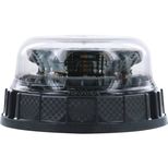 Gyrophare LED PEGASUS à fixer, avec modes de flash rotatif, flash, double flash multifonctions, cabochon trasparent, CEA