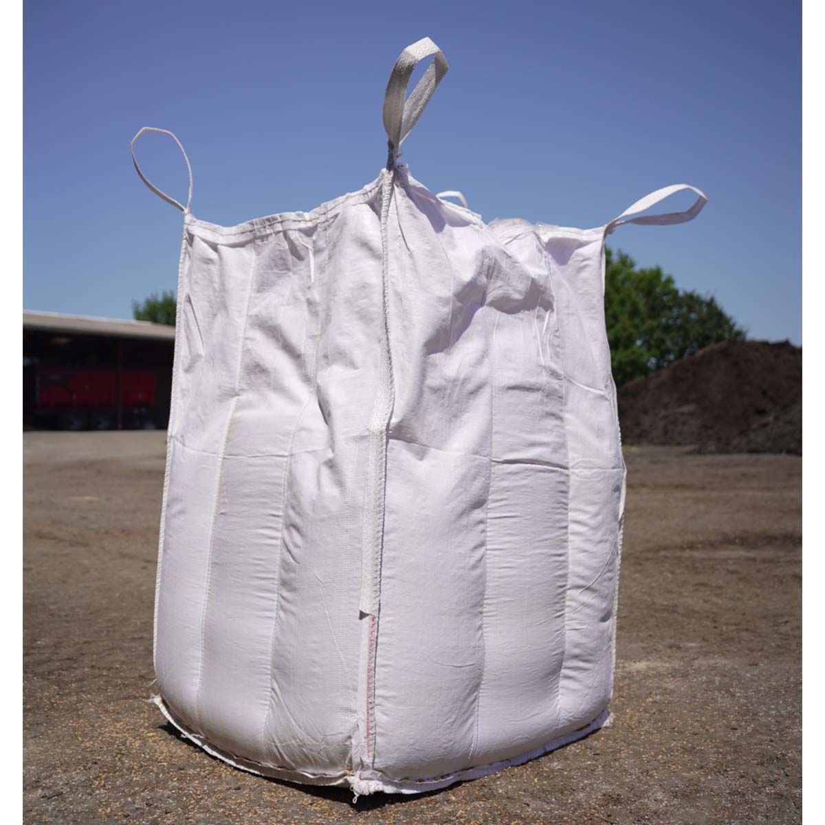 DURASACK 200 Gal. Heavy-Duty Builder's Bulk Bag White Outdoor Polypropylene  Construction Trash Bag BB-40CTN - The Home Depot
