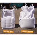 Sac Big Bag Q BAG, type 1 m³ avec goulotte de vidange, capacité 1000 Kg "Le Cubique"