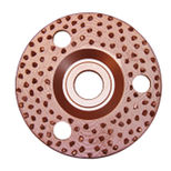 Disque de parage standard, Ø115mm composé d’une plaque d'acier tournée avec des éléments carbure, KERBL