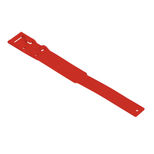 Lot de 10 bracelets rouge PVC, 20111, KERBL