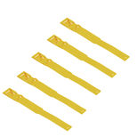 Lot de 10 bracelets jaune PVC, 20110, KERBL