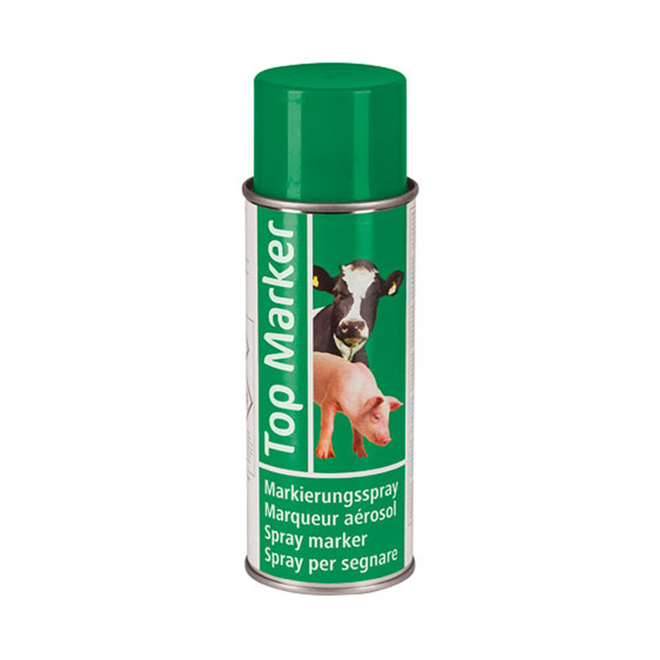 Spray de marquage Topmarker vert, aerosol 500 ml