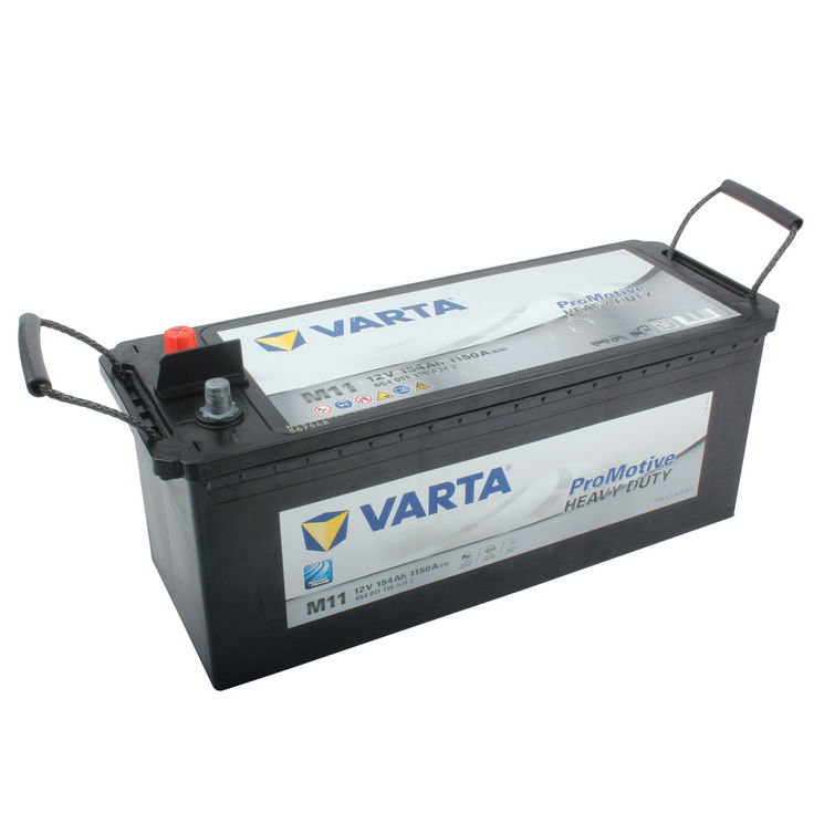 Batterie agricole 12 Volts, 154Ah, 1150A au démarage, VARTA