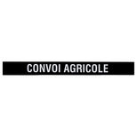 Lamelle "Convoi Agricole" pour rampe de signalisation LED sans fil, convoi agricole & exceptionnel