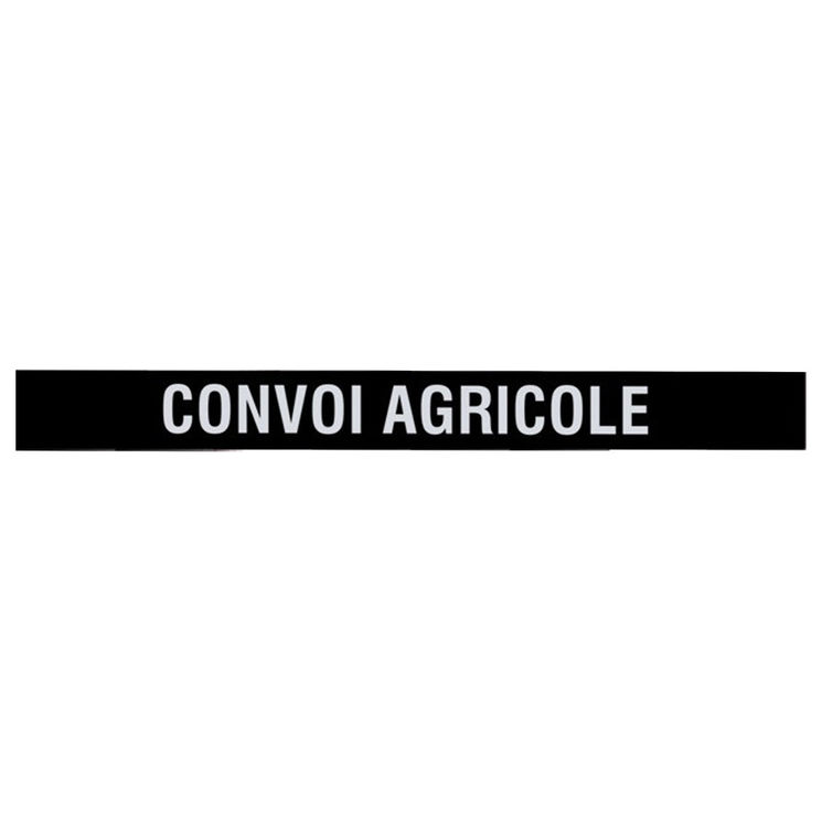 Lamelle "Convoi Agricole" pour rampe de signalisation LED sans fil, convoi agricole & exceptionnel