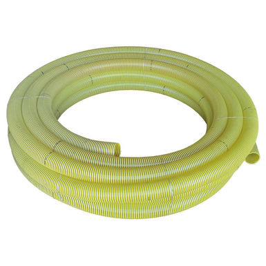 Tuyau d'aspiration PVC jaune spire 5m - Ø40/50/80mm