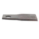 Couteau de faucheuse vrillé droit, 120x48x4mm, trou 18,5, 111725, pièce interchangeable