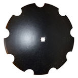 Disque crénelé 510x4 mm, carré de 26 ou 31 mm, pour cover-crop, pièce interchangeable