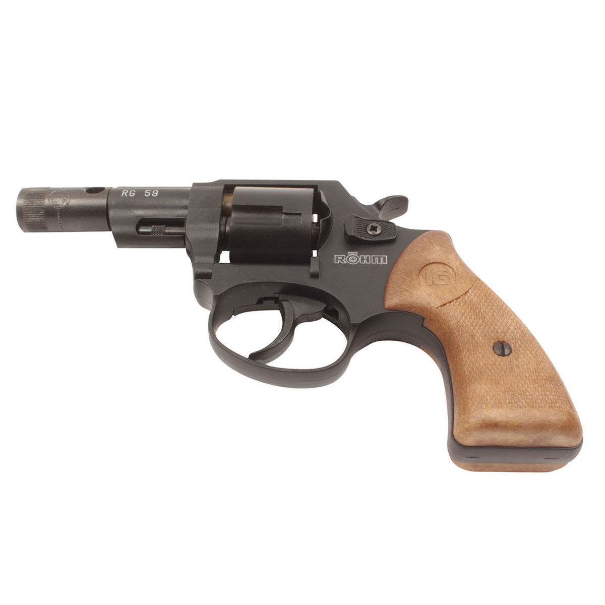Pack Revolver à blanc Röhm RG 59 - cal 9mm avec munitions et fusées