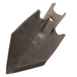 Soc triangle type BOURGAULT, 200-PWV-0400, pour déchaumeur à dent UNIVERSEL, largeur 100 mm, pièce origine