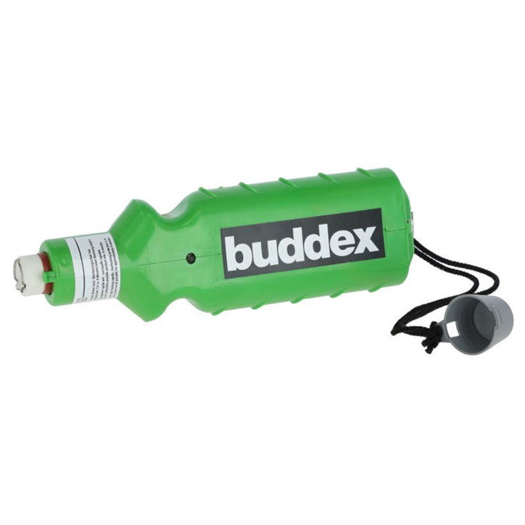 Écorneur rechargeable BUDDEX ergonomique, embout 18 mm, batterie 230V