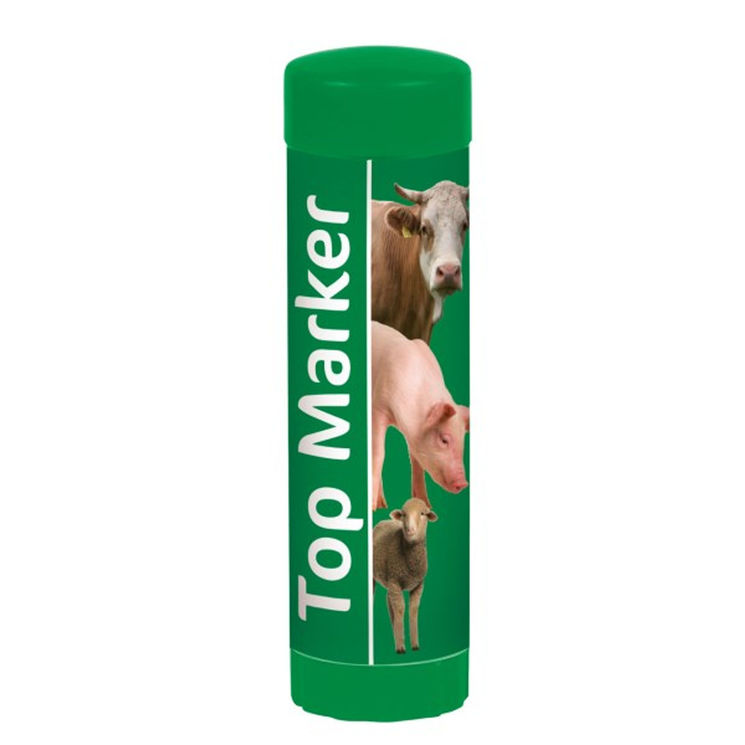 Crayon marqueur TopMarker vert, barre rotative 60 ml